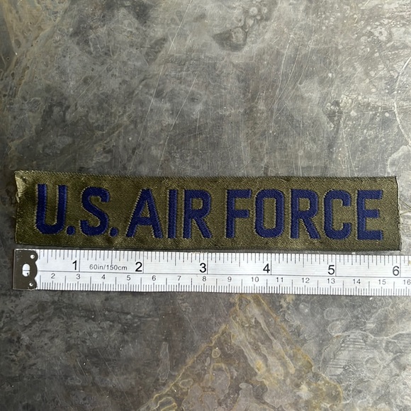 U.S. AIR FORCE ‘olive green’ Tape Patch - Picture 7 of 9